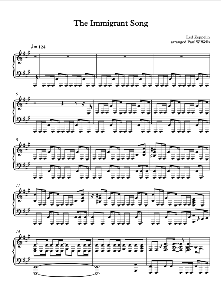 Immigrant Song